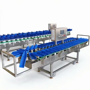 玉枕薯料盒式重量分选机 304材质380V工业级分选设备