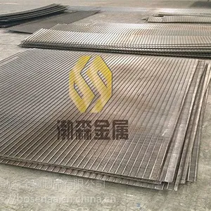 衡水渤森销售不锈钢楔形网 条缝筛网 梯形丝筛网 弧形筛板 离心机筛蓝