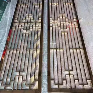 工程首先 工厂直销 精品不锈钢屏风 定制