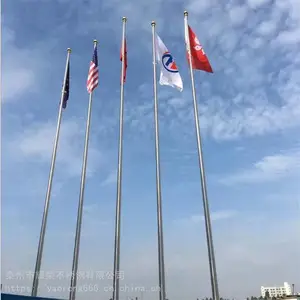 建筑工地 室外广告旗杆 304不锈钢电动旗杆规格 按图定制