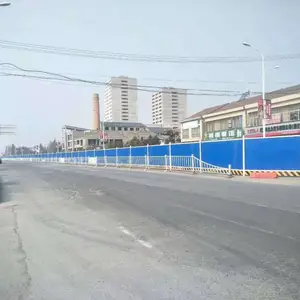 无锡PVC施工围挡 彩钢工程围挡订制厂家批发