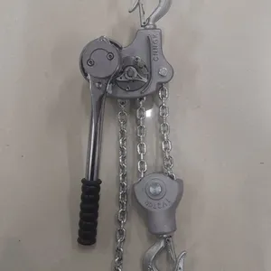 铝合金环链手扳葫芦;3T3m铝合金手扳葫芦;链条铝合金手扳紧线器;NGK铝合金环链葫芦