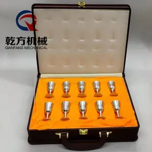 不锈钢酒杯,304不锈钢卫生级 高端礼品礼盒装高脚酒杯,小酒杯