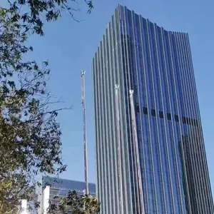 祥安通 电动不锈钢旗杆升降时间设置 企业安装三条升旗管高度30米