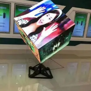 led立方体显示屏,也叫LED魔方显示屏或LED魔方屏