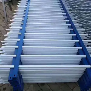 供应1.8米高方管矛尖防爬栏杆