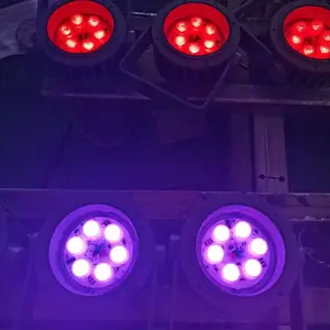 led庭院广场嵌入式圆形地埋灯公园照树射灯户外地埋灯