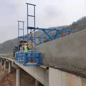 防撞墙模板台车 外侧施工安全平台 护栏作业吊篮