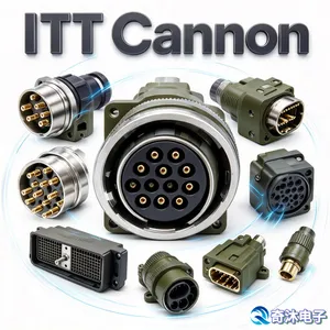 ITT Cannon MKJ1B7C10-26EA 航空连接器 压接装配便捷 代理销售商