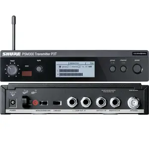 Shure P3T 舒尔无线发射机 立体声个人舞台耳返系统 歌手舞台无线耳返监听系统 舞台返听