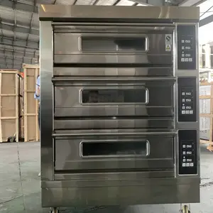 上海研麦烤箱商用三层六盘电烤箱 多功能微电脑控制多功能大容量烤炉