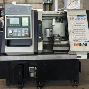 台盛CX50数控斜轨车床 新代21TB系统8工位电动刀塔液压卡盘