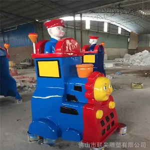 广东玻璃钢卡通雕塑厂 儿童公园托马斯卡通雕塑