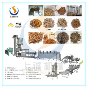 狗粮设备生产线饲料生产线泰诺湿法调制器狗粮机