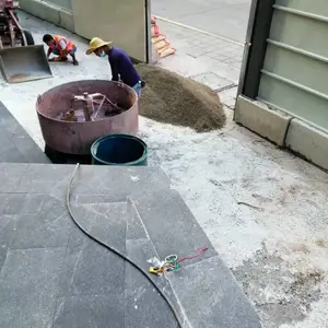 透水混凝土-彩色透水混凝土-压模压花地坪