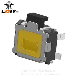 乐业厂销 前插后贴轻触开关 侧按小龟 4.6*3.0*1.3mm