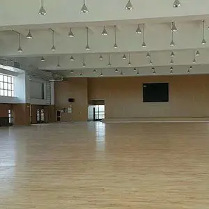 厦门室内篮球场馆施工_学校运动木地板施工_体育馆实木运动地板铺设_枫木运动地板铺装_能冠设施承接施工