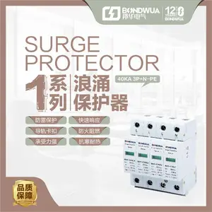 FT1-D10/2P 浪涌保护器 接线图 邦华电气