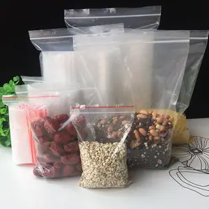 厂家直销PE自封袋食品包装胶袋规格可定做
