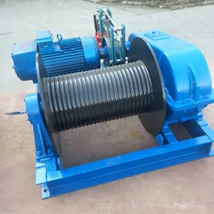 建筑工地用电控卷扬机 工地物料提升设备 JM5T调速卷扬机