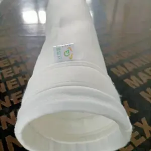 涤纶针刺毡除尘布袋 镇江食品除尘布袋厂家-江苏莱氟隆环保