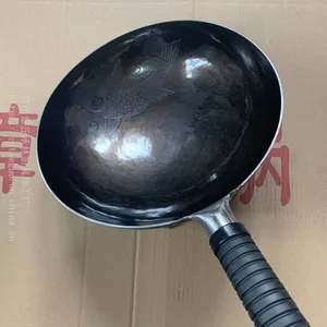 山东章丘铁锅哪家正宗真的章丘铁锅多少钱章丘铁炒锅价格