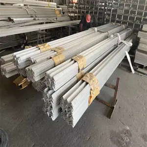 青 山 304不锈钢角钢 不等边角钢深加工 可非标定做定尺冲孔
