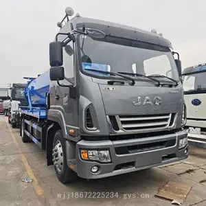 JAC江淮4*2出口型12方-15方吸污车 外贸专用真空下水道抽污车