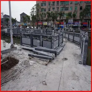 福建石栏杆芝麻白石栏杆市政工程石栏杆福建大鹏石业