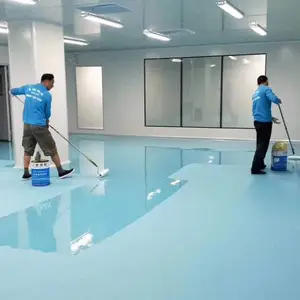 桥头无尘车间 洁净室地面施工 地坪漆 水磨石 混凝土 地面密封固化