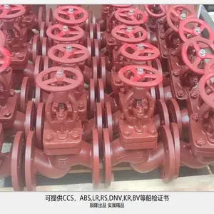 陨隆 GB/T591-1993 船用法兰铸铁截止止回阀