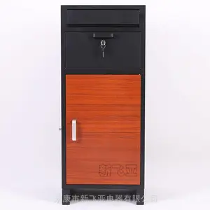 日本爱伦堡品牌三口四门快递包裹箱金属宅配BOX Parcel Box