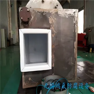 钢衬四氟方槽 四氟塔节塔器 鸿氟定制