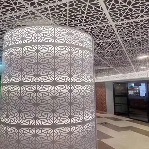 雕花冲孔铝单板安装室外幕墙圣诞节平安夜装饰餐厅室内外 规格定制