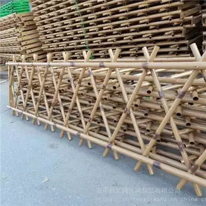 奉贤仿竹护栏 景观仿竹护栏 园艺护栏批发汇腾不锈钢仿竹护栏