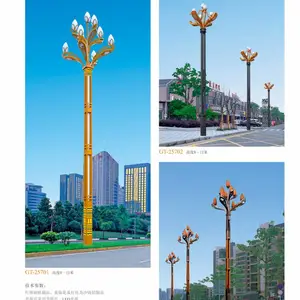 7米40瓦太阳能晶元led路灯供应敦煌丝绸之路路灯安装工程项目