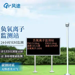 景区气象监测站 风途FT-FZ1 空气负氧离子监测站负离子监测仪器