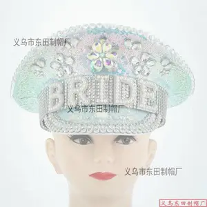 点钻新娘帽定制镶钻新娘帽子厂家外贸出口跨境电商货源广州东莞深圳北京