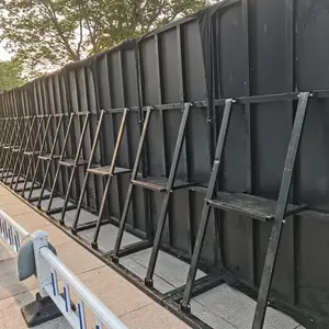 2米高防暴铁马租赁演唱会防暴墙出租出售