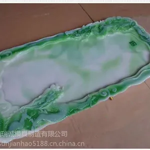 厂家直销树脂工艺品硅胶模具、人造玉石茶盘硅胶模具