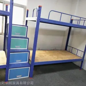广州学生上下铁架床生产厂自产自销扎实学生宿舍上下铁架床