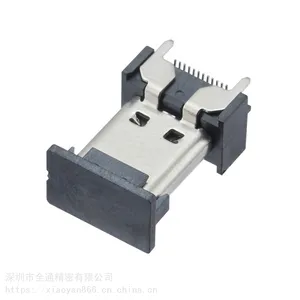 TYPE C 24Pĸ�� ˫����Ƭֱ��ʽSMT 15.0�߶� �Ӹ߿�һ�����