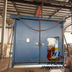 煤矿气控无压风门 插板式双向钢制风门 百叶式对开风门