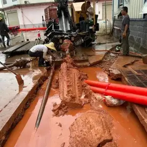 主干道非开挖管道置换 无需封路破拆污水给水管道更换施工