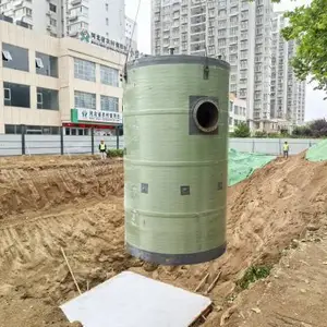 农村环境整治一体化泵站 小型预制泵站 地埋式 安装便捷