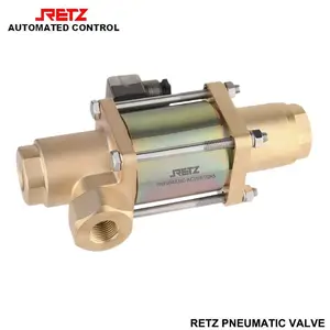 进口三通电磁同轴阀 二位三孔流体阀品牌:美国RETZ(瑞茨)