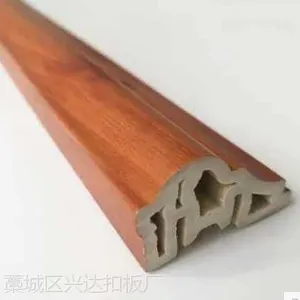 河北集成墙板厂家 踢脚线线条 顶角线线条,竹木装饰饰线