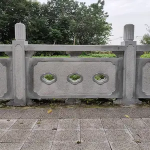 桥梁石栏杆的作用-桥梁石栏杆批发厂家-曲阳县聚隆园林雕塑