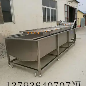 铭威气泡清洗机定做气泡清洗机 不锈钢蔬菜气泡清洗机 多功能翻浪清洗设备