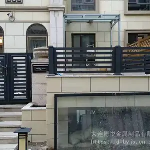 销售大连现代轻奢风护栏庭院围栏小区护栏别墅阳台围栏